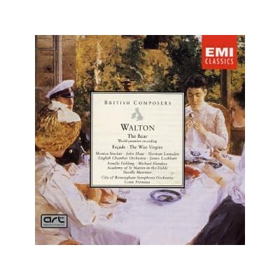 Walton: The Bear / Facade / The Wise Virgins