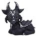 Nemesis Now Baal Figurine 9cm, Resin, Cult Cuties Collectible Baal Goat Bat Figurine, Scarily Adorable Occult Goat, Spooky Goat Gift, Cast in The Finest Resin, Expertly Hand-Painted