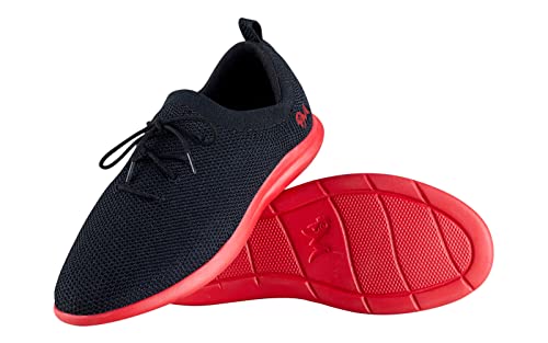 Image of Neeman's ReLive Knit Casual Lace Up Sneakers for Men | Trendy, Lightweight, Breathable Stylish Shoes | Padded Insole for Extra Support | Walking, Travelling, Outdoor Shoes for Men