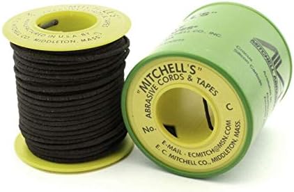 BAIJAC Replacemelt for Mitchell's Abrasive Round Crocus Cord #50-C, .070 Diameter X 50 Ft.