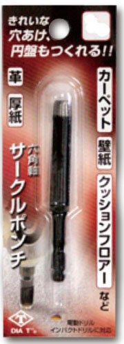 TAKASHIBA/高芝ギムネ製作所 六角軸サークルポンチ 10mm