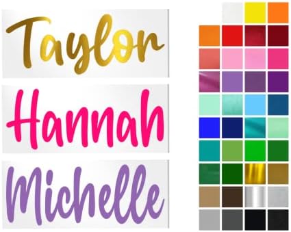 Vinyl Name Decal for Yeti Cup, Tumbler, Water Bottle, Laptop, car Window or Other Hard and Smooth Surface Your Choice of Color & Style | Decals by ADavis