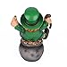 Sleken Leprechaun Figurine - Decorative Figure for St. Patrick's Day or Everyday (Pot of Gold)