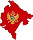 crna gora  Auto Aufkleber, Car Sticker \