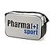 PHARMA+SPORT Borsa Medica Sportiva Vuota per Calcio e Altri Sport, ART.9301, Tracolla, Contenuto di Primo Soccorso, Nylon Lavabile, Argento/Nero immagine