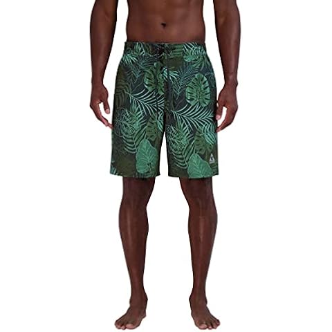 Gerry Men's Swim Trunk Shorts with UV Protection (as1, Alpha, l, Regular, Regular, Green) Cover