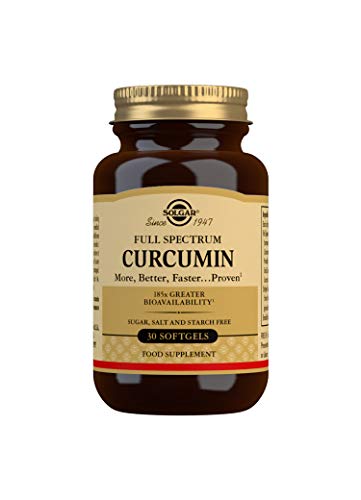 Solgar - Curcumina Full Spectrum - 30 Cápsulas em gel