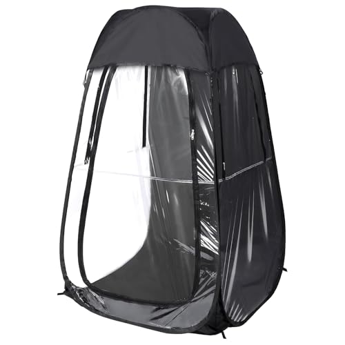 Portable Black Sports Tent for Outdoor Events