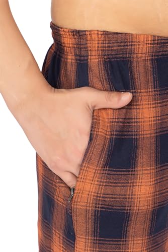 Image of Summer Wear /Causal Shorts /Cotton Checkered Print /Pockets /Shorts for Men's