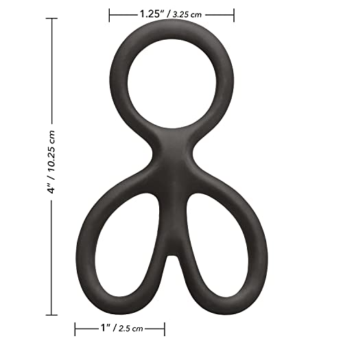 Calexotics Silicone Ball Spreader, Black #TOP1