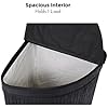 Amazon.com : BirdRock Home Corner Laundry Hamper with Lid and Cloth ...