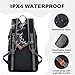 MIYCOO Backpack - Ultra Lightweight Packable Backpack for Travel Camping, 45L Hiking Back Pack Waterproof Foldable Daypack for Men Women Black