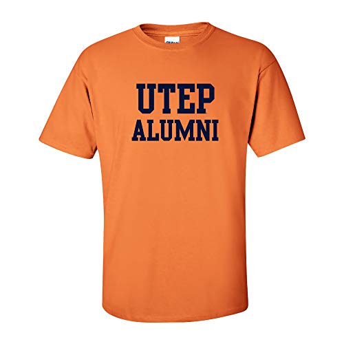 Underground Printing UTEP Miners Block Alumni Tee - XL - Tangerine