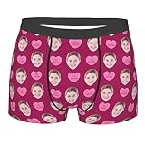 STYLESIXTY sous - vêtements Boxer personnalisés avec Photo, personnalisé Unisexe Fun Crew Boxer Panty Mens Boyfriend Cadeau