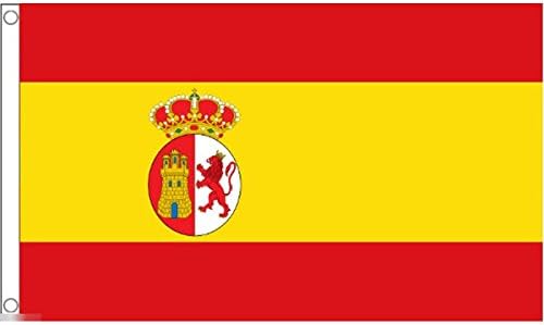国旗 スペイン王国 旧国旗 特大フラッグ【ノーブランド品】