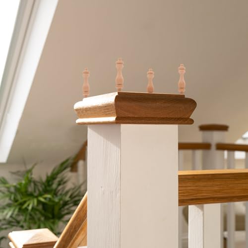 10 Husillos de Madera sin Terminar para Muebles y Manualidades 7