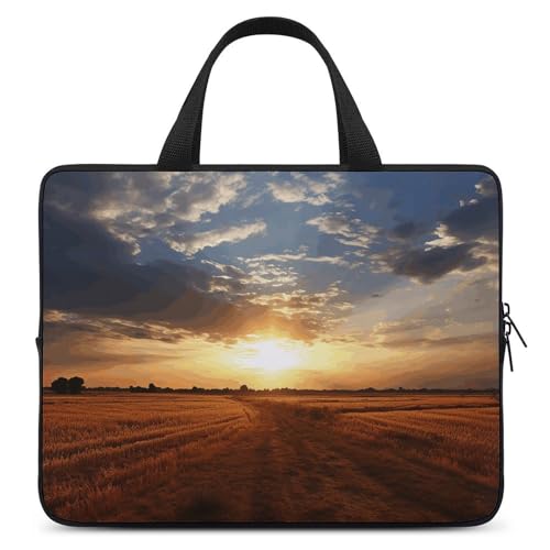 Housse de protection pour PC 17" contre les rayures motif artistique lever de soleil
