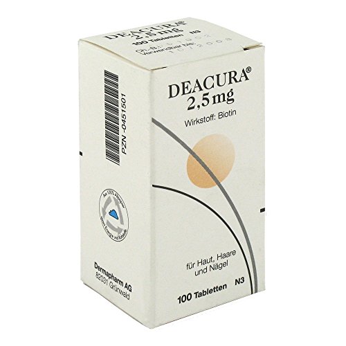 DEACURA 2,5 mg Tabletten 100 Stück