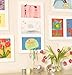 Articulate Gallery Triple Children's Artwork Frame, Fits Three 9 x 12’’ artwork, an award-winning slot sided picture frame for the instant display of 2D and 3D children’s artwork