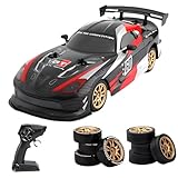 The perseids RC Drift Car, 20KM/H Drift Rc Car, 4WD 2.4G Offroad RTR Speed Control Drifting Vehicles with Drifting Racing Tires, 1/16 Remote Control Car High Speed RC Race Cars for Adults