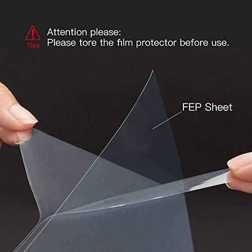 5PCS FEP Film Release Film for ELEGOO Mars/ANYCUBIC Photon/Photon S/HALOT-ONE LCD SLA DLP 3D Printer, 200 x 140 x 0.15mm - Image 6