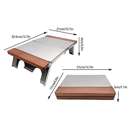 Table pliante d'extérieur Teksome compacte pour pique-nique et camping
