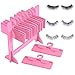 False Eyelash Hanger Rack Eyelash Acrylic Hanger Rack Eyelash Holder Rack False Eyelash Display Stand Eyelash Extension Storage Organizer For Women Girls (Without False Eye Lashes)