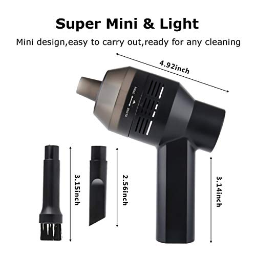 Meco Keyboard Cleaner With Cleaning Gel, Rechargeable Mini Vacuum Cordless Vacuum Desk Vacuum Cleaner For Laptop Piano Computer Car #TOP5