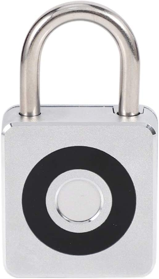 ARTSZY USB Smart Keyless Fingerprint Lock Valigia Antifurto Lucchetto elettronico Long Standby Lucchetto Intelligente in Lega