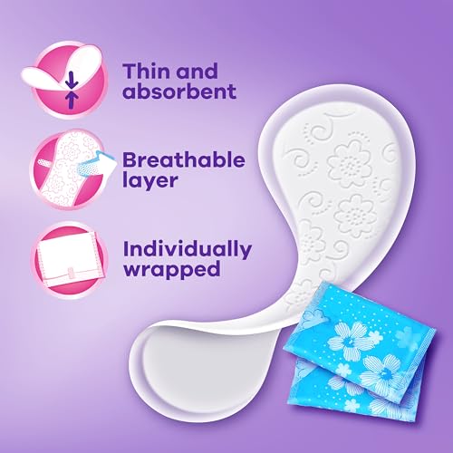 always daily fresh thin liners regular absorbency unscented panty liners 162 count