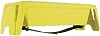 Warner Manufacturing 10 Grip & Go Lightweight Plastic Drywall Mud Pan, 10827,Yellow