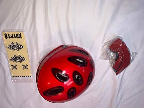 Kryptonics Signature Series Transparent Helmet Red SM-MED 12 YRS