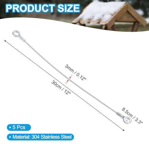 Cable de acero de 3 mm para evitar p&eacute;rdidas de objetos y herramientas 2