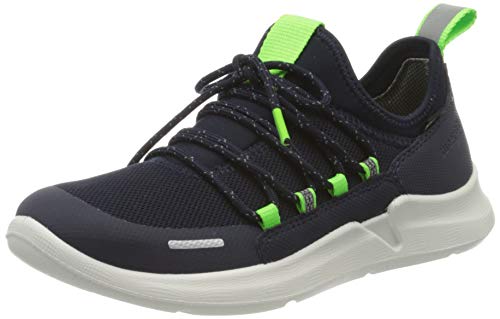 Superfit Jungen Whaley Warm Gefütterte Gore-tex Braun/Rot 3000 Sneaker, Braun Rot 3000, 28 EU Weit