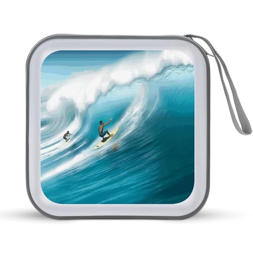 Funda para CD de surf con correa de mano para coche y hogar 2