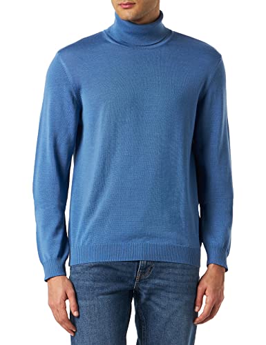 Pull à col roulé Maerz Superwash pour homme en maille élégante