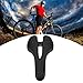Tissting Carbon Bike Seat,160g/5.6oz Carbon Fiber Bike Saddle Mountain Road Bike Cycling PU Leather Hollow Saddle Cushion, Lightweight Race Bicycle Seat for Men Women