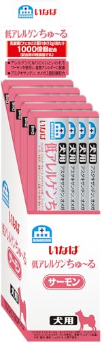 いなば 低アレルゲンちゅ～る 乳酸菌1,000億個 サーモン味 12g×20本