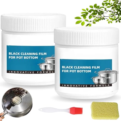 Powerful Burnt Residue Remover Paste for Cookware, Stainless Steel Scratch