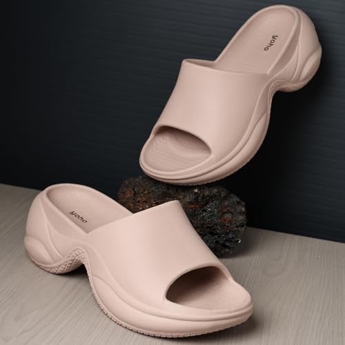 Image of YOHO SLR 102 Slip-Ons for Women | One-Piece EVA Build | Lightweight & Water-Resistant | Ergonomic Contour Design | Bold Fashion Silhouette | Sculpted Footbed | All-Day Ease