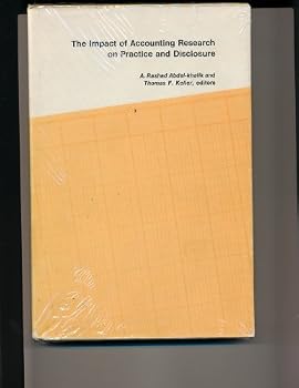 Hardcover Impact of Accounting Research on Practice and Disclosure Book