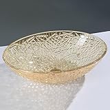 Elegante diseño de cristal: con unas dimensiones de 510 x 355 x 150 mm, el Lavabo Baño Cristal destaca por su transparencia. Crea impresionantes efectos visuales.