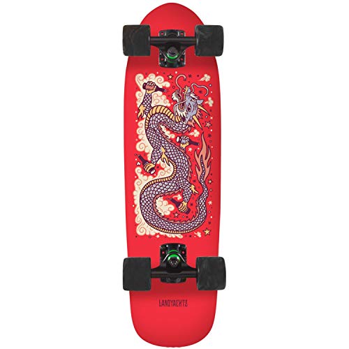 Buy Bargain Landyachtz Dinghy 28 Complete Skateboard (28 - Red Dragon)