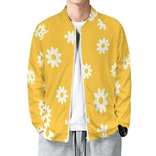 Veste de baseball blouson bomber fleurs look décontracté y2k