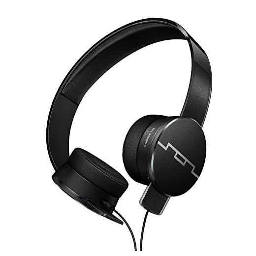 SOL REPUBLIC Tracks HD2 On-Ear Headphones – Noise Isolation, Cable with Mic + 3 button Remote, Virtually indestructible, Lightweight, Carrying Case, SOL-HP1251BK Black