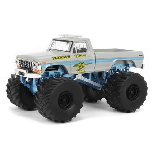 Camión F-250 Crime Time 1:64 Trooper Estado miniatura 1