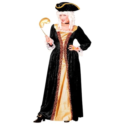 W WIDMANN MILANO Party Fashion - Kostüm Venezianische Edeldame, Kleid mit Reifrock, Adelige, Baronin, Barock, Maskenball