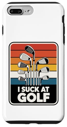 I Suck At Golf Joke ʔSt s Ȓj St X}zP[X iPhone 7 Plus/8 Plus p