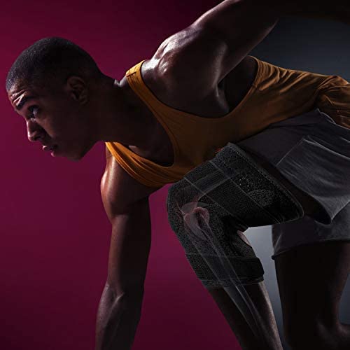 Thx4COPPER Hinged Knee Support Brace-Adjustable Open Patella with Parallel Straps & Dual Side Stabilizers For Joint Pain Relief,Arthritis,Meniscus Tear,MCL, ACL, Tendonitis,Ligament Injury,X-Large - Image 6