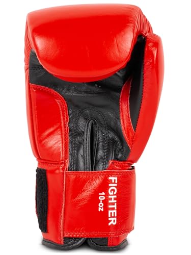 BenLee Fighter Guantes de Boxeo, Unisex Adulto, Rojo, 10 oz - imagen 5